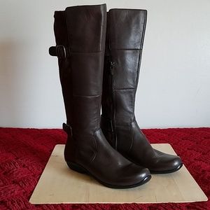 Brown Leather Boots